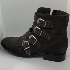 Miz Mooz Studded Ankle Boot